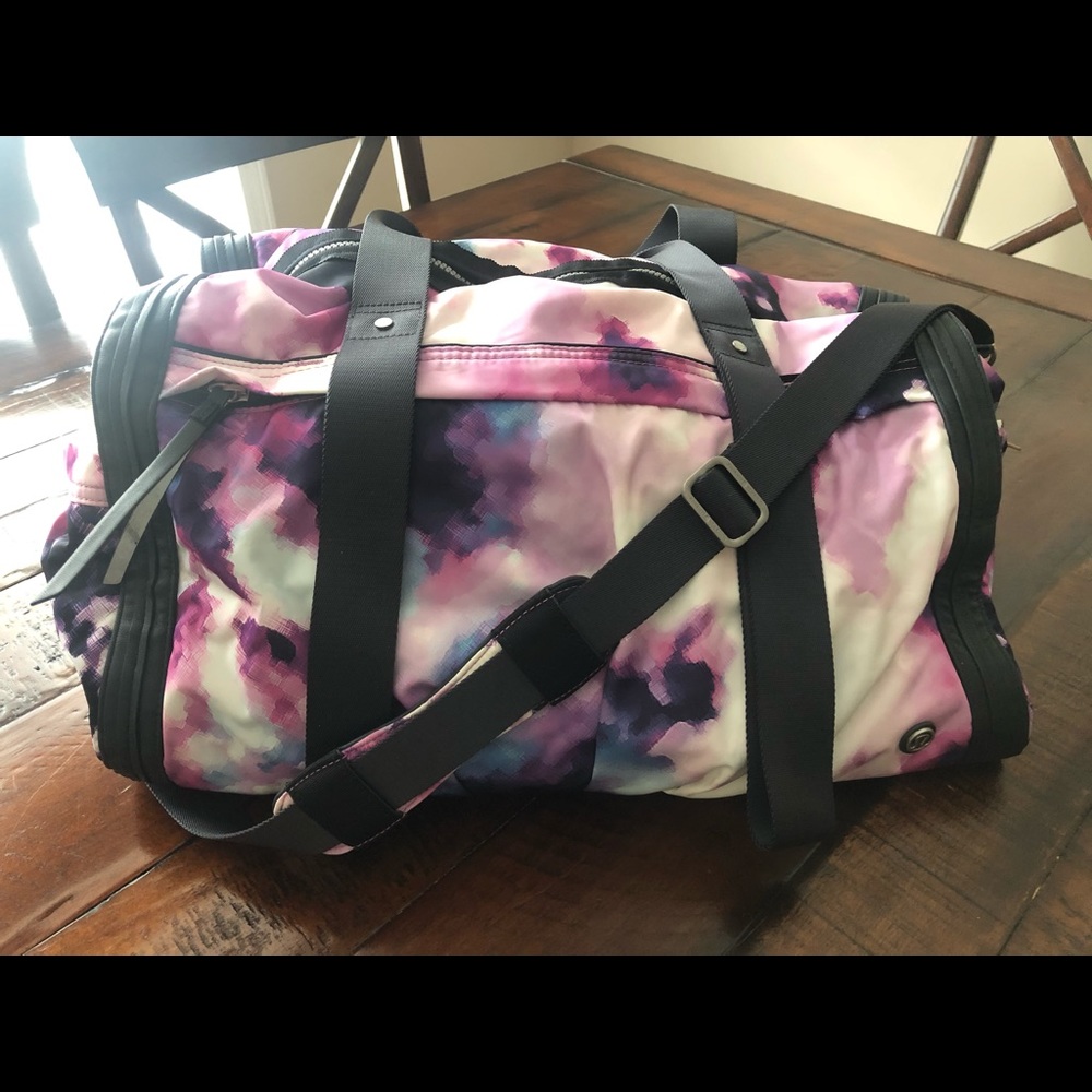 Lululemon Blooming Pixie Urban Warrior Duffel Bag